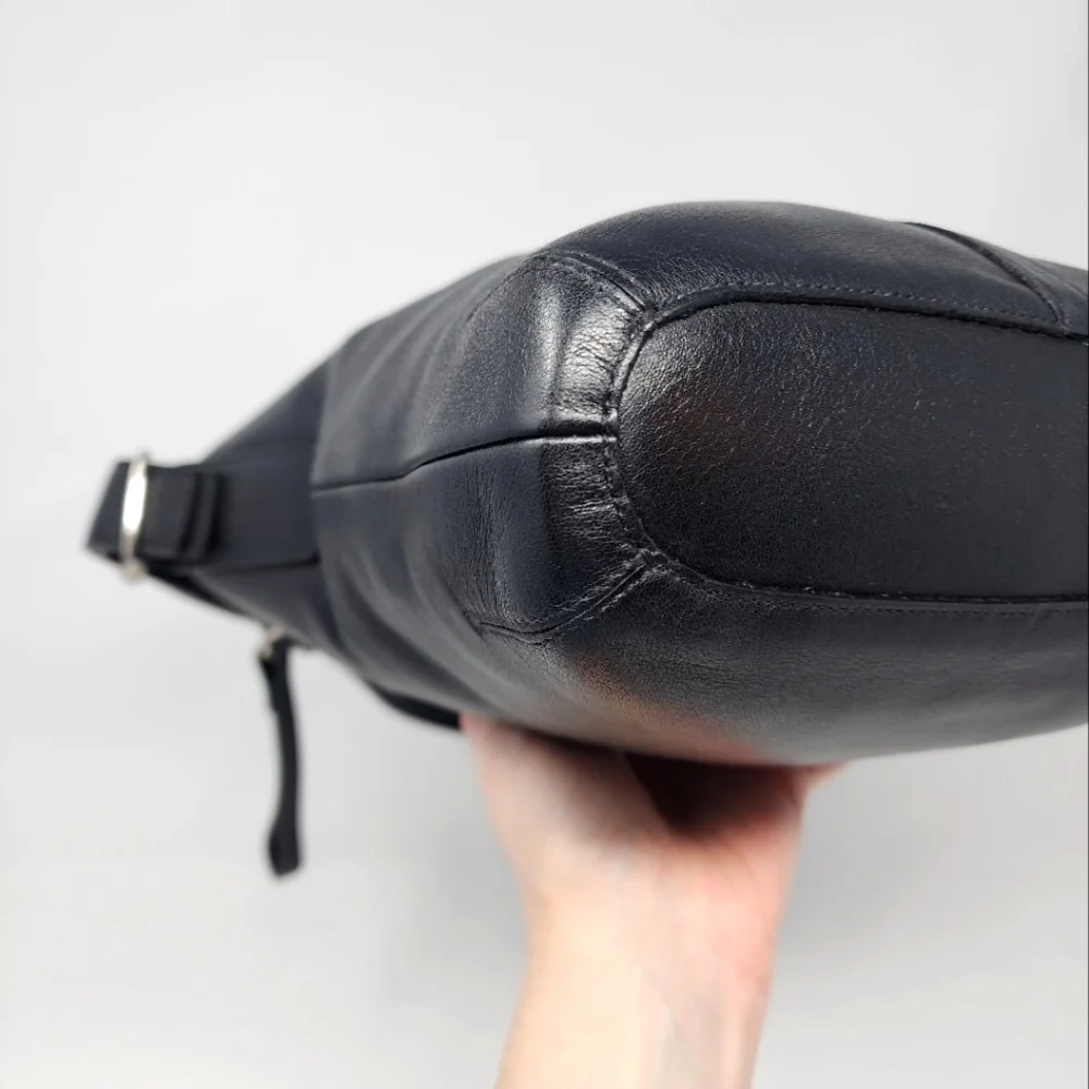 Coach 2 Way Leather Bag - Picture 10 of 14